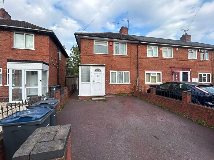 2 Bedroom End Of Terrace House To Rent In Wetherfield Road, Birmingham, B11