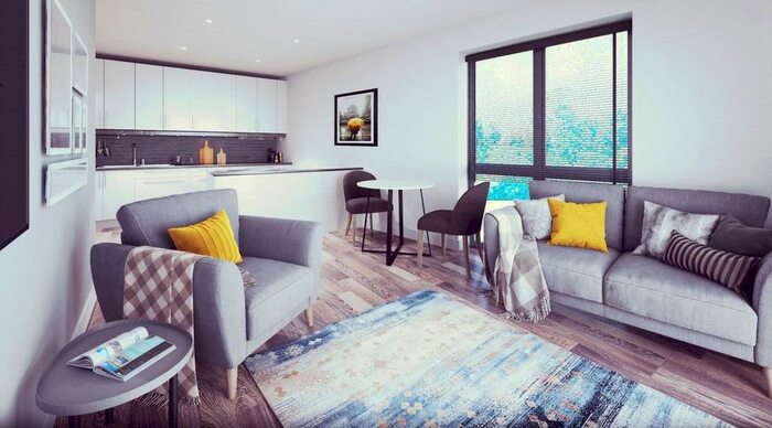 2 Bedroom Flat To Rent In Crossings, Park Green, Macclesfield SK11