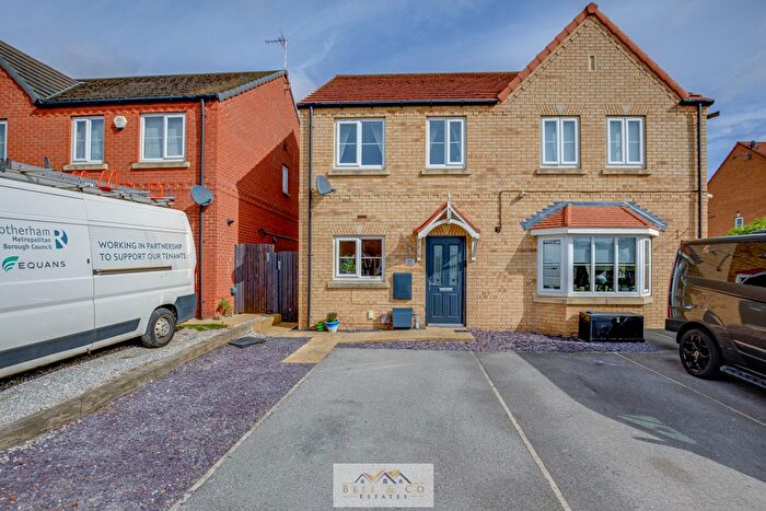 2 Bedroom Semi Detached House For Sale In Clarke Avenue, Laughton Common, Sheffield, S25