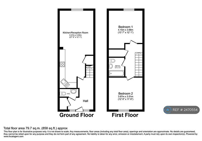 2 Bedroom Flat To Rent In Hopton Road, London, SE18