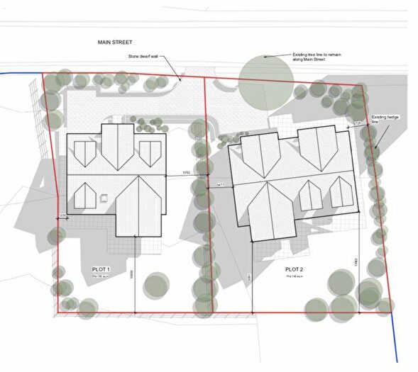 8 Bedroom Land For Sale In *** Two Building Plots With Outline Planning Permission *** Main Street, Thistleton, LE15