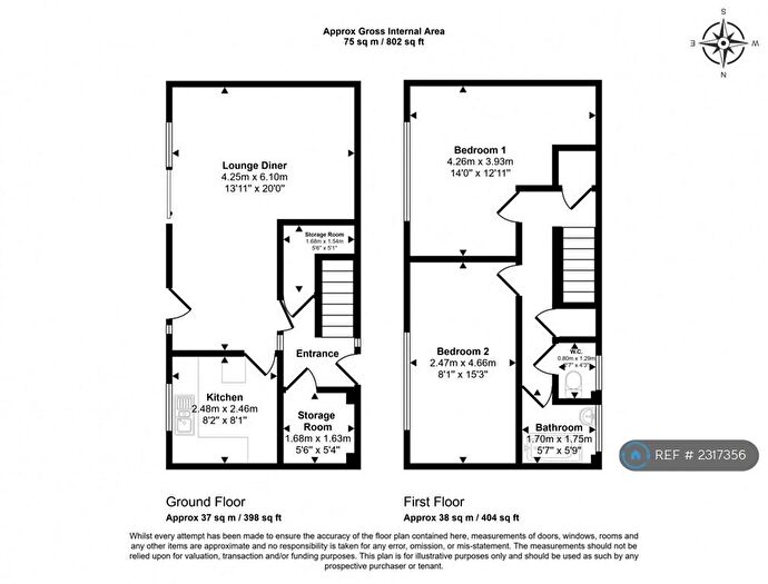 2 Bedroom End Of Terrace House To Rent In Tedburn Drive, Mansfield, NG18