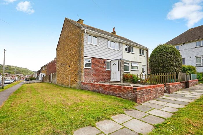 2 Bedroom Semi Detached House For Sale In Old Folkestone Road, Dover, Kent, CT17