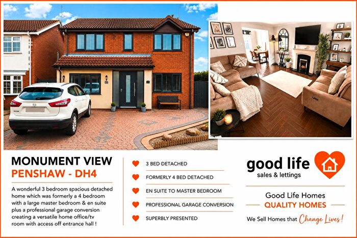 3 Bedroom Detached House For Sale In Monument View, New Penshaw, Houghton Le Spring, DH4