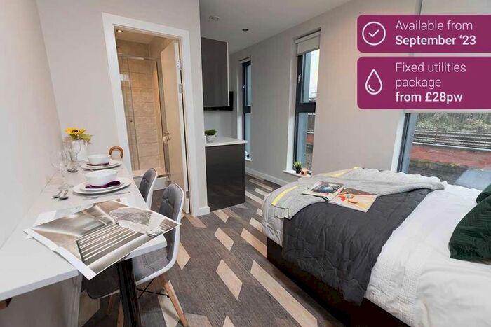 Studio To Rent In Granby Row, Manchester, M1