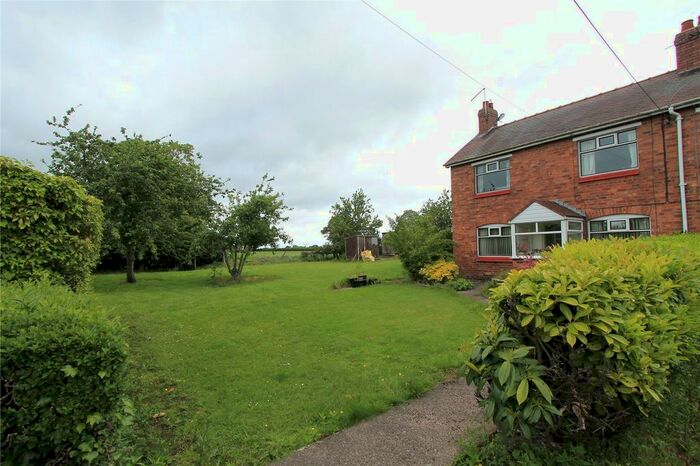 3 Bedroom Semi-Detached House For Sale In Woodcott, Wrenbury, Nantwich, Cheshire, CW5