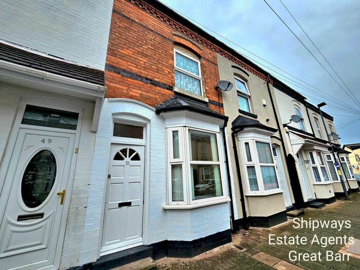 2 Bedroom House To Rent In Lodge Road, Birmingham, B6