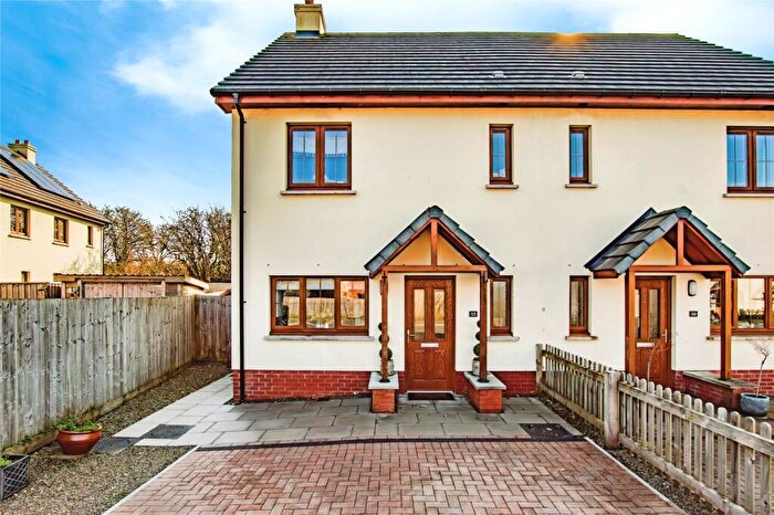 3 Bedroom Semi-Detached House For Sale In Maes Rheithordy, Cilgerran, Cardigan, Pembrokeshire, SA43