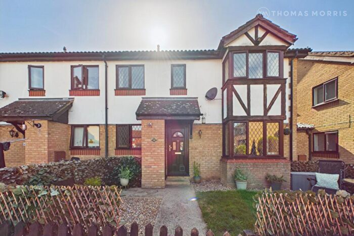 2 Bedroom Terraced House For Sale In Lindisfarne Close, Eynesbury, St. Neots, Cambridgeshire, PE19