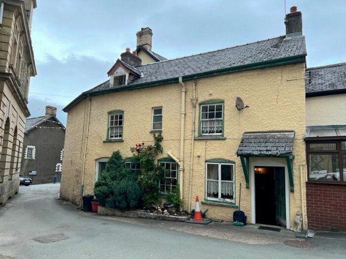 2 Bedroom Semi-Detached House For Sale In Hassel Square, Llanfair Caereinion, Welshpool, Powys, SY21