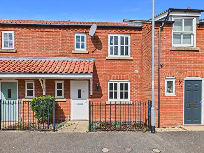 2 Bedroom Terraced House For Sale In Honeysuckle Lane, Wragby, Market Rasen, LN8