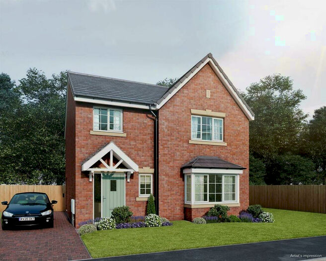 4 Bedroom Detached House For Sale In Scholars Chase, Preston Road, Inskip, Lancashire, PR4