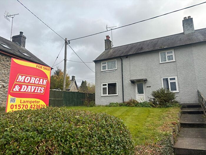 3 Bedroom Semi-Detached House For Sale In Llanddewi Brefi, Tregaron, SY25