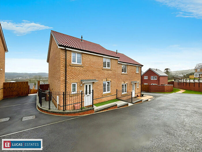 3 Bedroom Semi-Detached House For Sale In Kiln Field Drive, Bedwas, Caerphilly, CF83