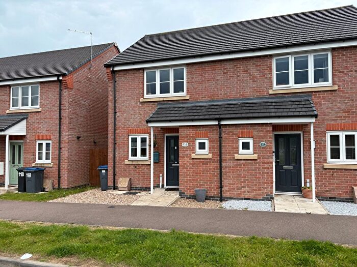2 Bedroom Semi-Detached House For Sale In Buxton Crescent, Broughton Astley, Leicester, LE9