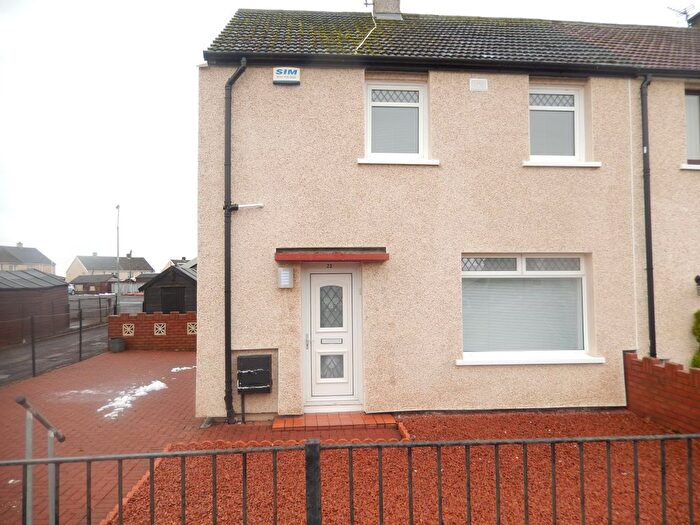2 Bedroom End Of Terrace House To Rent In Balgray Road, Lesmahagow, Lanark, ML11