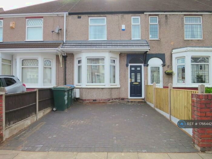 3 Bedroom Terraced House To Rent In Grangemouth Road, Coventry, CV6