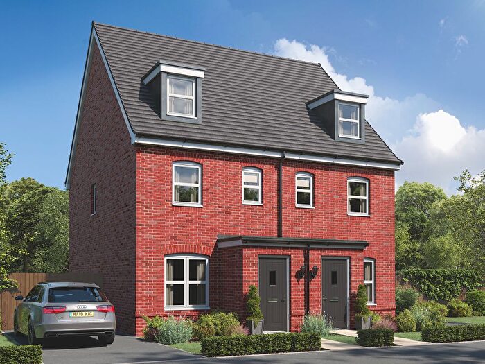 3 Bedroom Semi-Detached House For Sale In "The Saunton" At Primrose Lane, Newcastle Upon Tyne, NE13