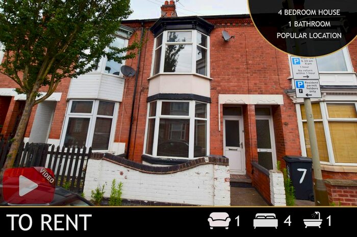 4 Bedroom Terraced House To Rent In Barclay Street, Leicester, LE3