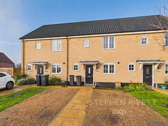 2 Bedroom Terraced House For Sale In Drury Close, Stowmarket, IP14