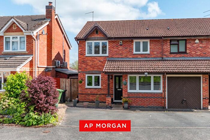 3 Bedroom Semi Detached House For Sale In Terrys Close, Abbeydale, Redditch, Worcestershire, B98
