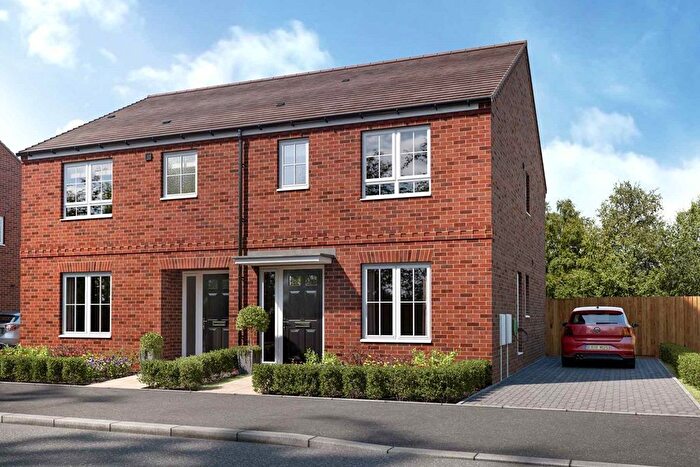 3 Bedroom Semi Detached House For Sale In "The Brambleford - Plot " At Canford Vale, Knighton Lane, Canford Magna, BH11