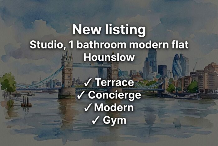 Studio To Rent In Victoria Road, Feltham, TW13