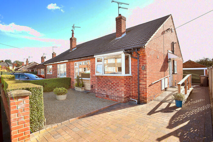 2 Bedroom Semi-Detached Bungalow To Rent In Crossways Crescent, Harrogate, HG2