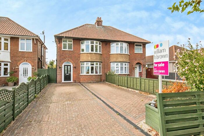 3 Bedroom Semi Detached House For Sale In Nacton Road, Ipswich, IP3