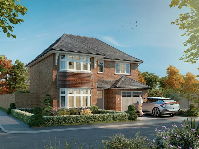 4 Bedroom Detached House For Sale In "Cranmore - Eco Electric" At Blundell's Grange Meadow Sweet Road, Post Hill, Tiverton, EX16