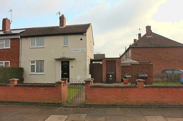 2 Bedroom End Of Terrace House To Rent In Allenwood Road, Eyres Monsell, Leicester, LE2