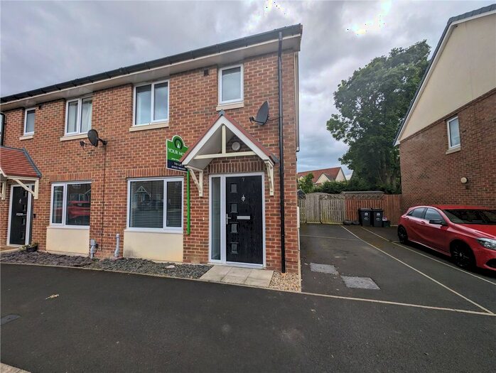 2 Bedroom Semi-Detached House To Rent In Celandine Close, Darlington, Durham, DL1