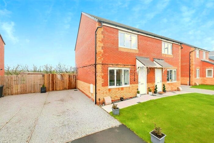 2 Bedroom Semi-Detached House For Sale In St. Michaels Drive, Longtown, Carlisle, CA6