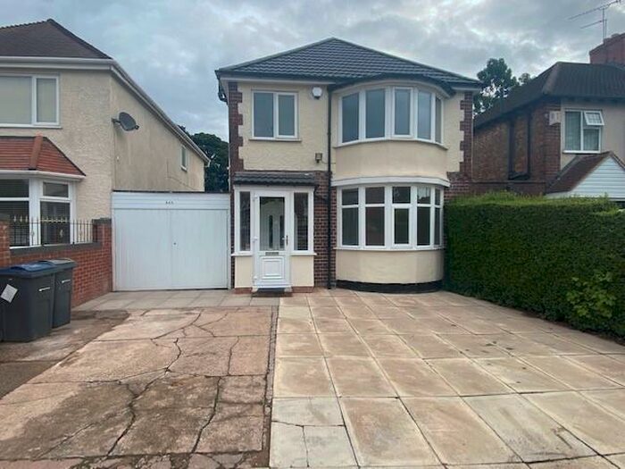 3 Bedroom Detached House To Rent In Chester Road, Sutton Coldfield, West Midlands, B73