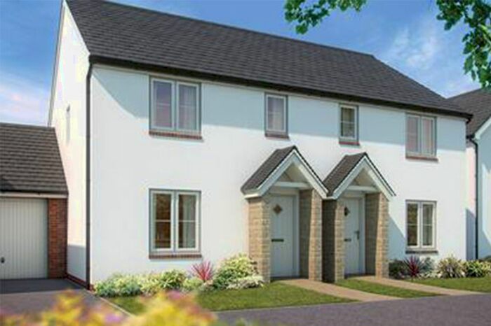 2 Bedroom End Terrace House For Sale In "The Hawthorn" At Callington Road, Tavistock, PL19