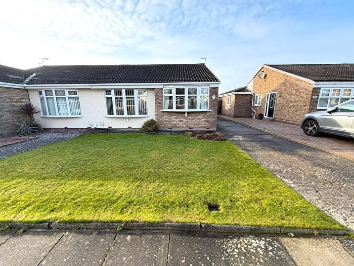 2 Bedroom Semi Detached Bungalow For Sale In Caistor Drive, Hartlepool, TS25