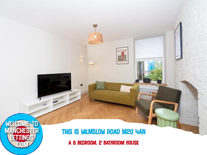 8 Bedroom House To Rent In Wilmslow Road Manchester, M20