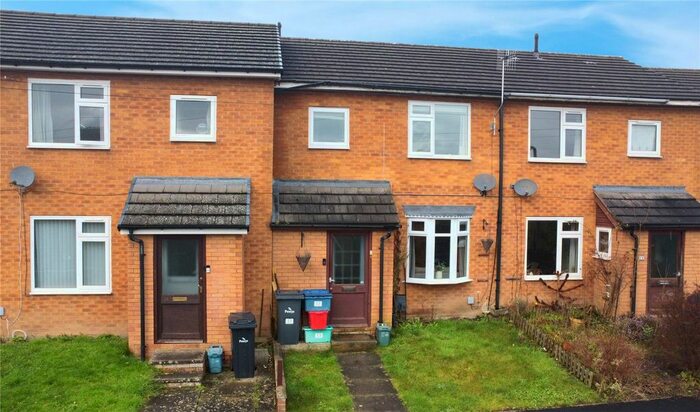 2 Bedroom Terraced House For Sale In Coed Y Bryn, Welshpool, Powys, SY21