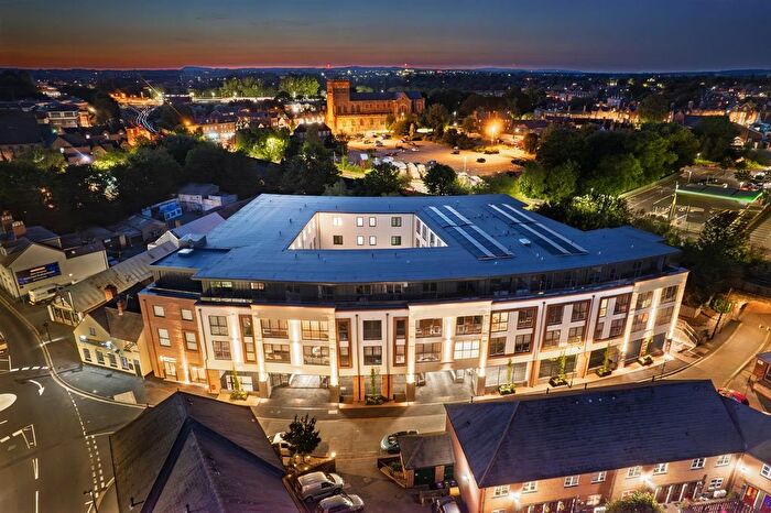 2 Bedroom Flat For Sale In The Penthouse, Old Coleham Court, Shrewsbury, SY3