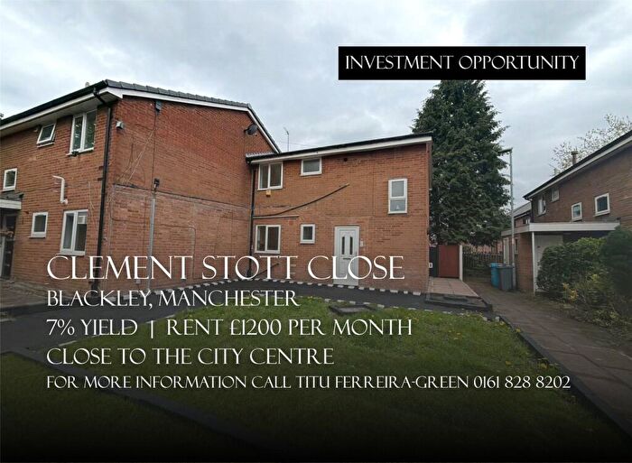 3 Bedroom Semi Detached House For Sale In Clement Stott Close, Blackley, Manchester, M9