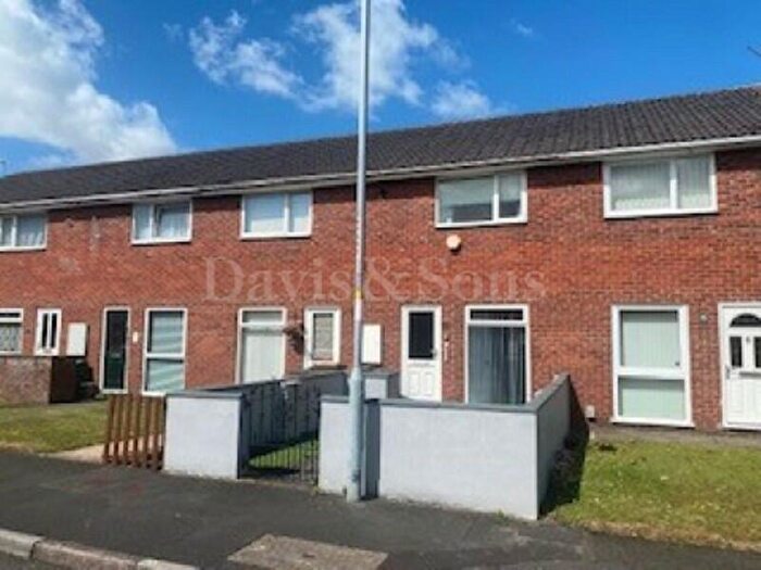 2 Bedroom Terraced House To Rent In Winchester Close, Off Cardiff Road, Newport., NP20