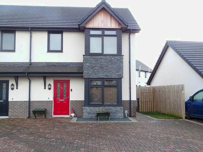 2 Bedroom Semi-Detached House To Rent In Ffordd Kyffin, Parc Y Coed, Llangefni, Ynys Mon, LL77