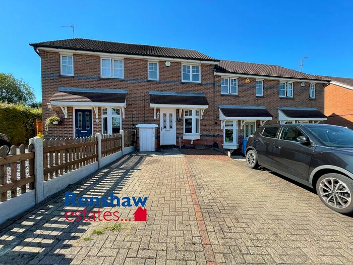 2 Bedroom Town House To Rent In Sanders Close, Shipley View, Ilkeston, Derbyshire, DE7