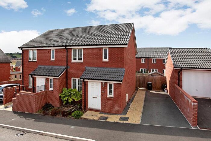 3 Bedroom Semi Detached House For Sale In Trumpeter Place, Dawlish, EX7