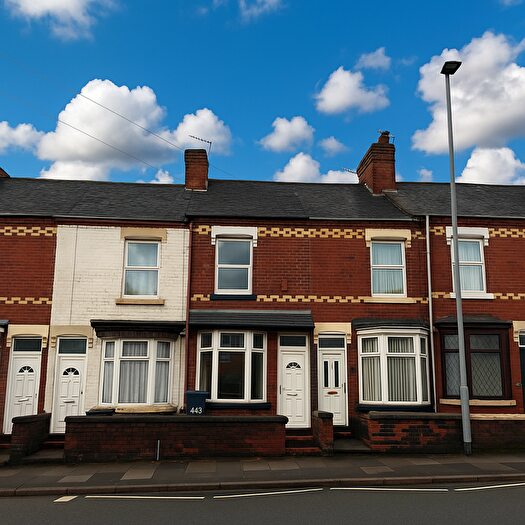 2 Bedroom Terraced House To Rent In Victoria Road, Stoke-On-Trent, Hanley, ST1