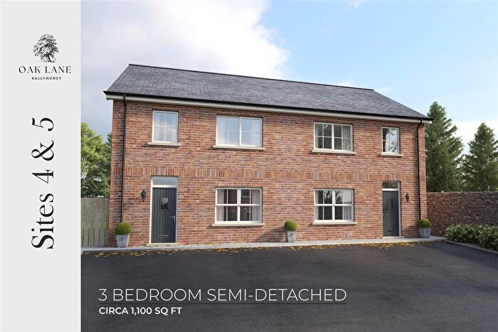 3 Bedroom Semi-Detached House For Sale In Site, Oak Lane, Market Street, Ballymoney, BT53