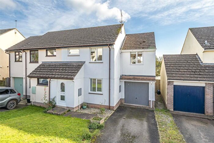 3 Bedroom Semi-Detached House For Sale In Fernworthy Gardens, Copplestone, Crediton, Devon, EX17