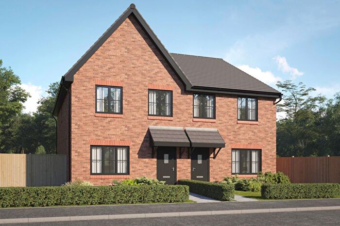 3 Bedroom Semi-detached House For Sale In "The Roach" At Spires Gardens, Winwick, Warrington, WA2