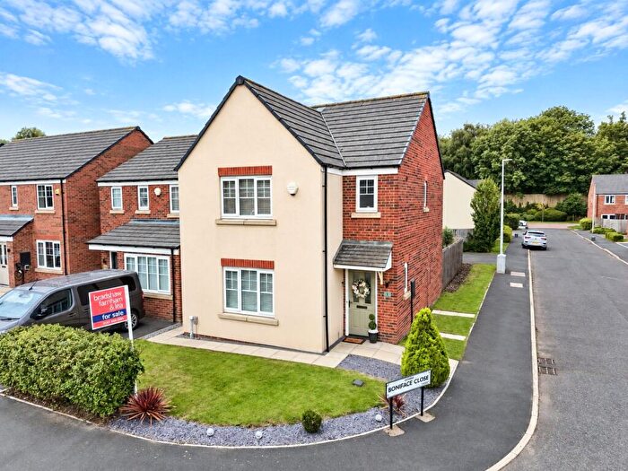 3 Bedroom Detached House For Sale In Boniface Close, Bromborough Pool, Wirral, Merseyside, CH62
