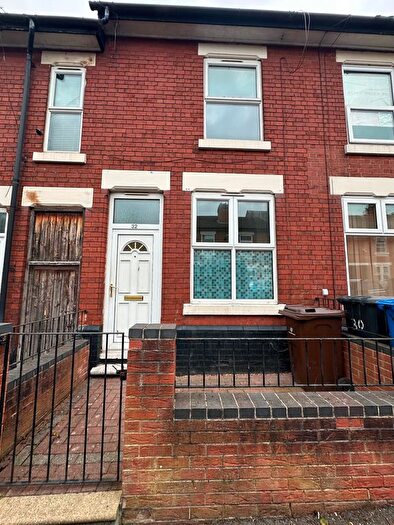 2 Bedroom Terraced House To Rent In Sackville Street, Derby, DE23